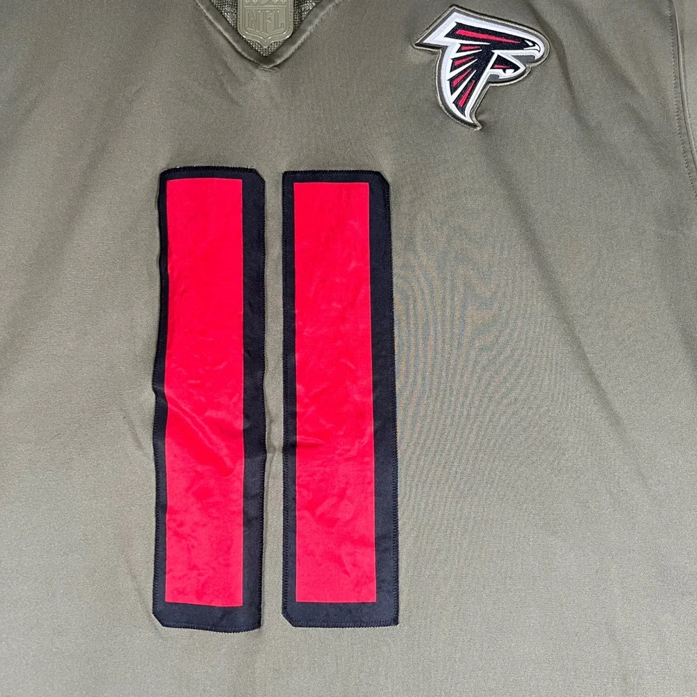Nike Atlanta Falcons Julio Jones Salute To‎ Service Jersey Olive Green XXL